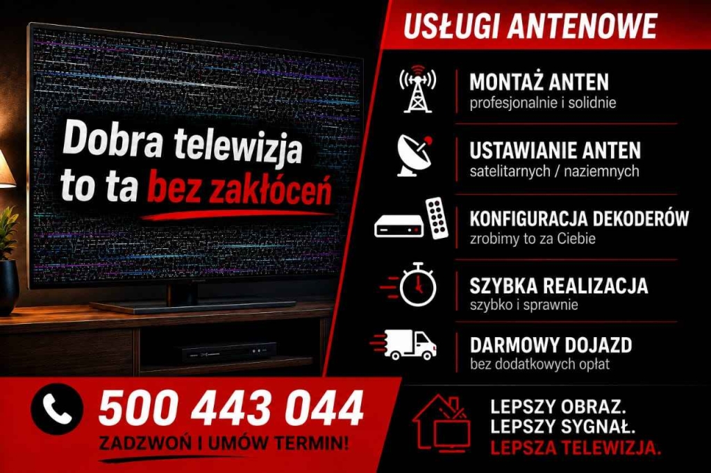Montaż I ustawianie anten Dąbrowa Górnicza - zdjęcie 1