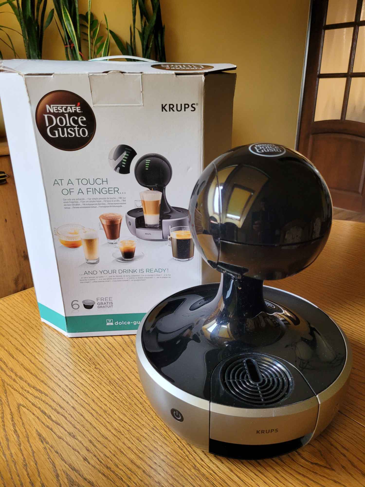 Ekspres Krups Dolce Gusto Drop KP350 + kapsułki kawy i czekolady Nowa Huta - zdjęcie 6