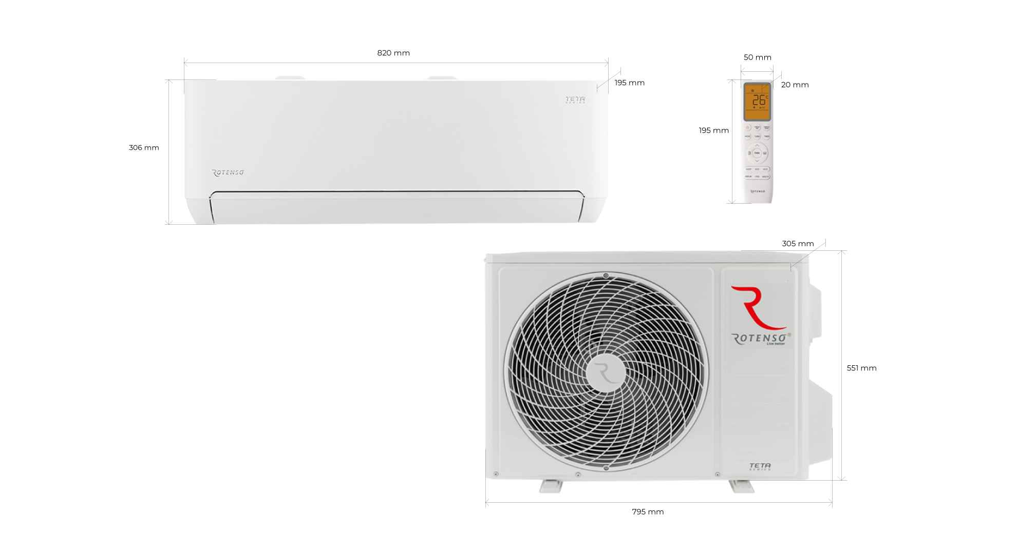 Klimatyzacja Rotenso 3,5kW wydajność, niezawodność w jednym urządzeniu Fabryczna - zdjęcie 6