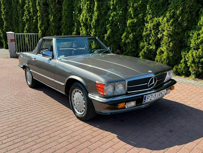 Mercedes SL 560 Zarejestrowany Bardzo ładny stan Nowy dach Baranowo - zdjęcie 7