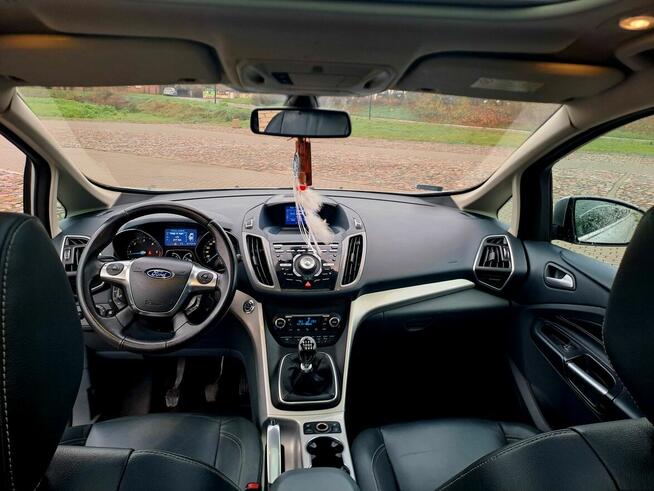 Ford C-Max Wersja Titanium_Panorama_Xenon_Navi_Skóra Świecie - zdjęcie 7