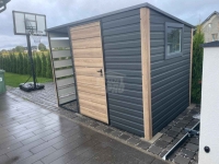 Schowek domek ogrodowy 2x2m wiata 1m drzwi okno   dach GP690 Nowogardek - zdjęcie 2