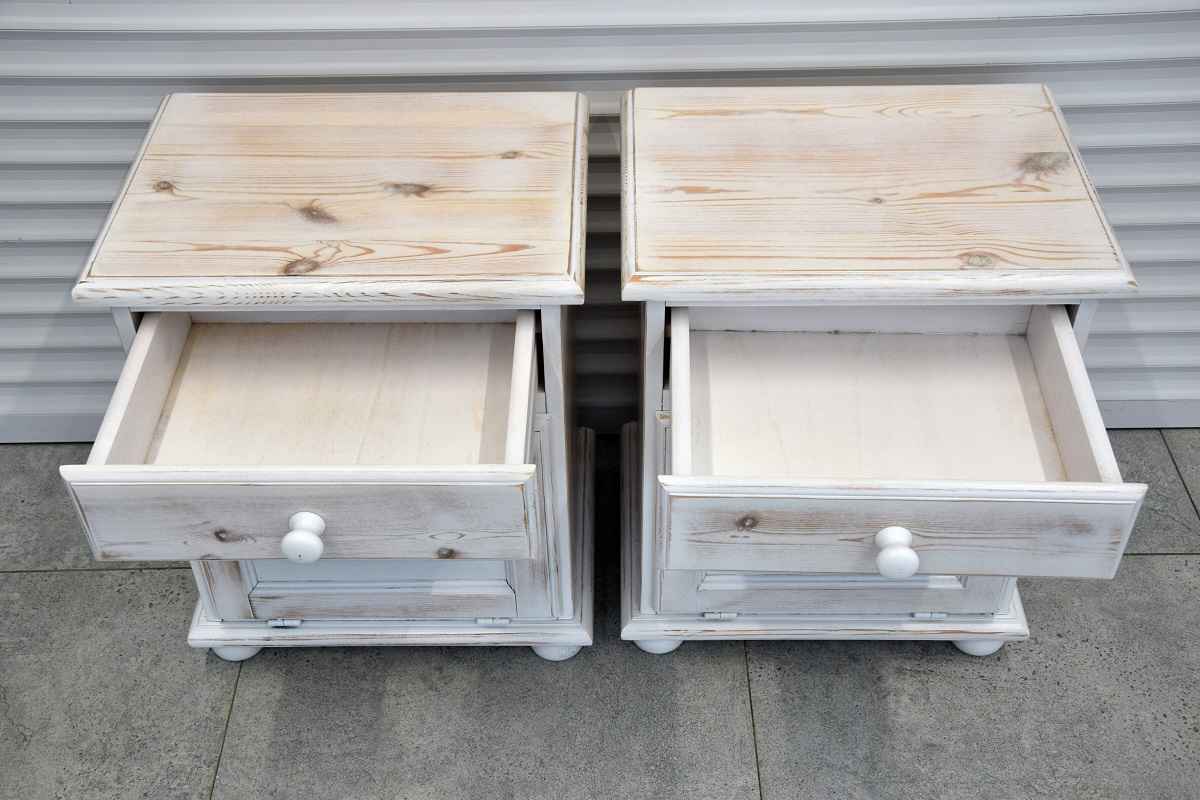 szafki nocne z drewna sosnowego - jak nowe Olsztyn - zdjęcie 3