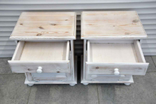 szafki nocne z drewna sosnowego - jak nowe Olsztyn - zdjęcie 3