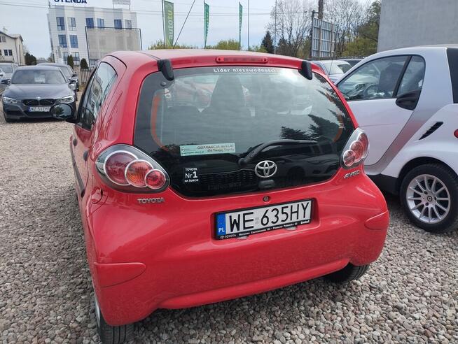 Toyota Aygo 17 tys przebiegu Warszawa - zdjęcie 4