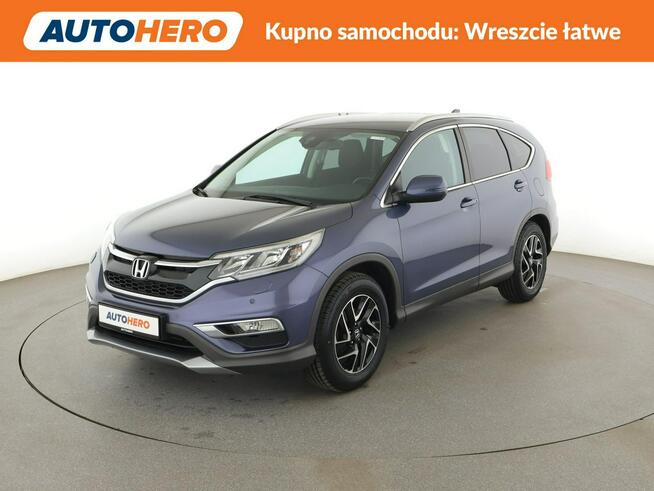 Honda CR-V navi klima auto grzane fotele czujniki parkowania hak Warszawa - zdjęcie 1