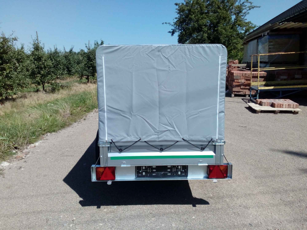 Przyczepa Nowa 750 kg  Ocynk Mocna Osiek - zdjęcie 1