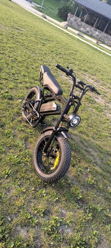 Nowy Fatbike V20 Pro | 250W | 48V 15Ah | Hydraulika Siemiatycze - zdjęcie 3