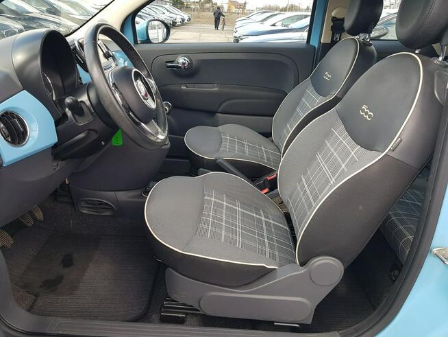 Fiat 500 1,2 Benzyna Klima Panorama Zarejestrowany Gwarancja Włocławek - zdjęcie 9
