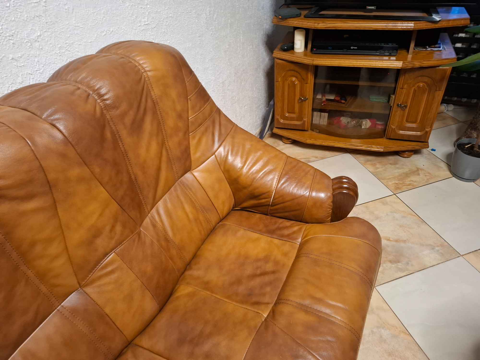 Sprzedam komplet ze skóry Suszec - zdjęcie 5