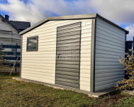 Schowek domek ogrodowy 4x2m drzwi okno dach TS1232 Turek - zdjęcie 6