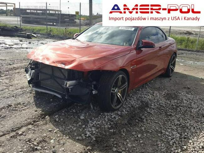 BMW M4 2017, 3.0L, uszkodzony przód Słubice - zdjęcie 1