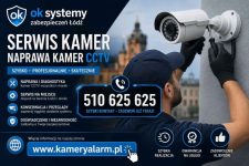 Naprawa Kamer Łódź | Serwis Kamer i Monitoringu CCTV