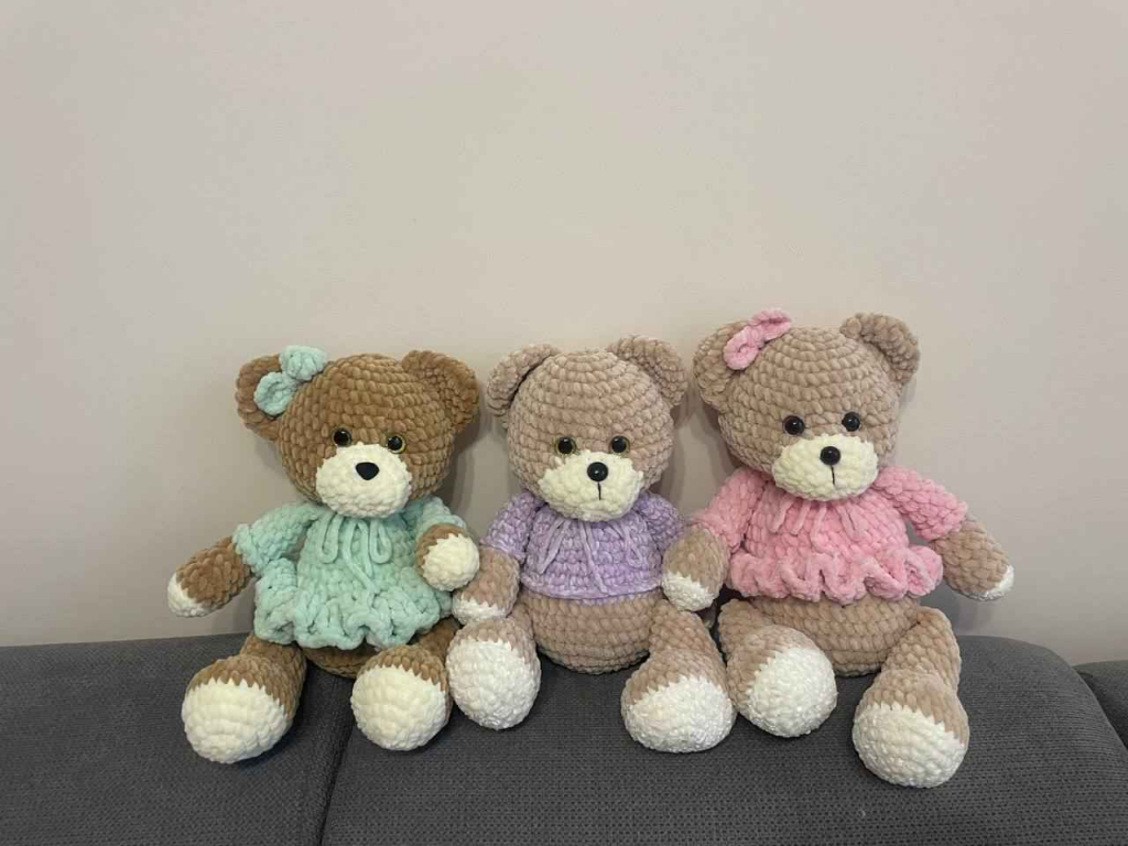 Miś pluszowy Nowa Huta - zdjęcie 6