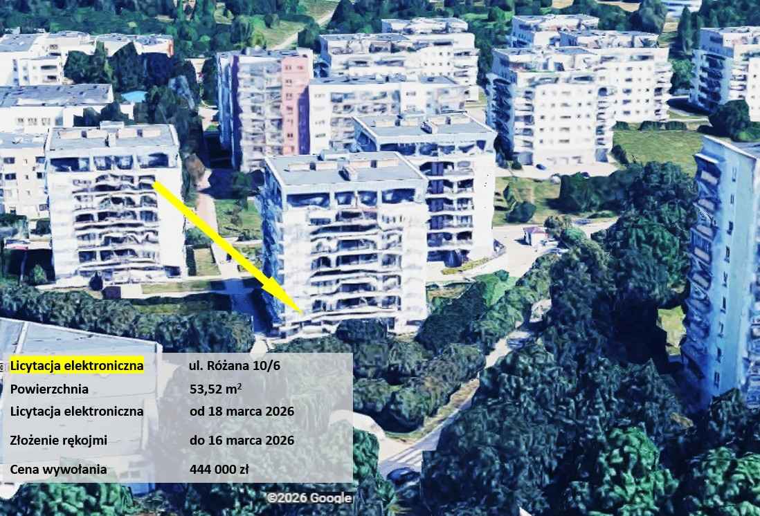 LSM, Różana, budynek z 2010, licytacja komornicza Lublin - zdjęcie 2