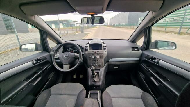 Opel Zafira B 2005 1,6 105 KM Lpg Gaz Hak 7 osób Isofix Klima Pabianice - zdjęcie 8