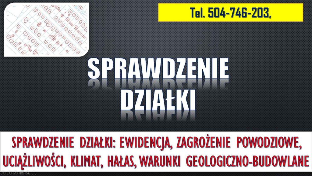 Sprawdzenie działki przed kupnem, tel. 504-746-203, audyt terenu, cena Psie Pole - zdjęcie 1