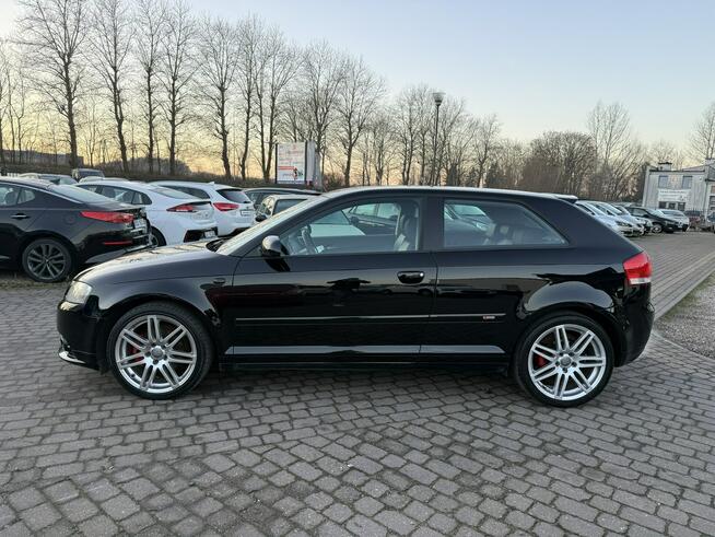 Audi A3 8P S-Line 2008 1.8 TFSI 160km alkantara skóry R18 nowy rozrząd Słupsk - zdjęcie 4