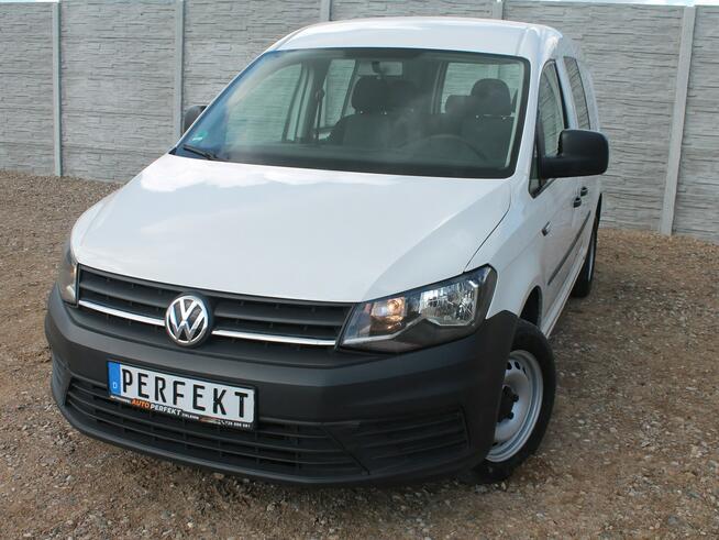 VW Caddy 2.0 TDI 102 KM MAXI Long 5 OSOBOWY Klima GRZANE Fotele SERWIS Zielenin - zdjęcie 12