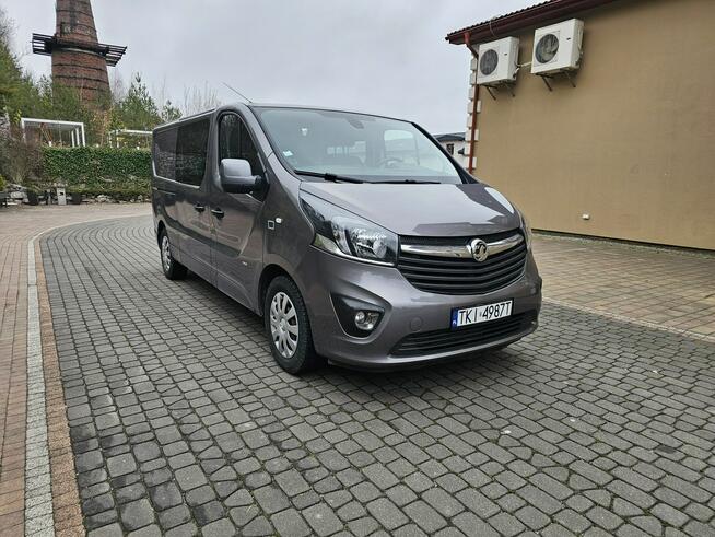 Opel Vivaro 1.6 CDTi 140 KM Klima 6 osób Long L2H1 Brygadówka Zagnańsk - zdjęcie 3