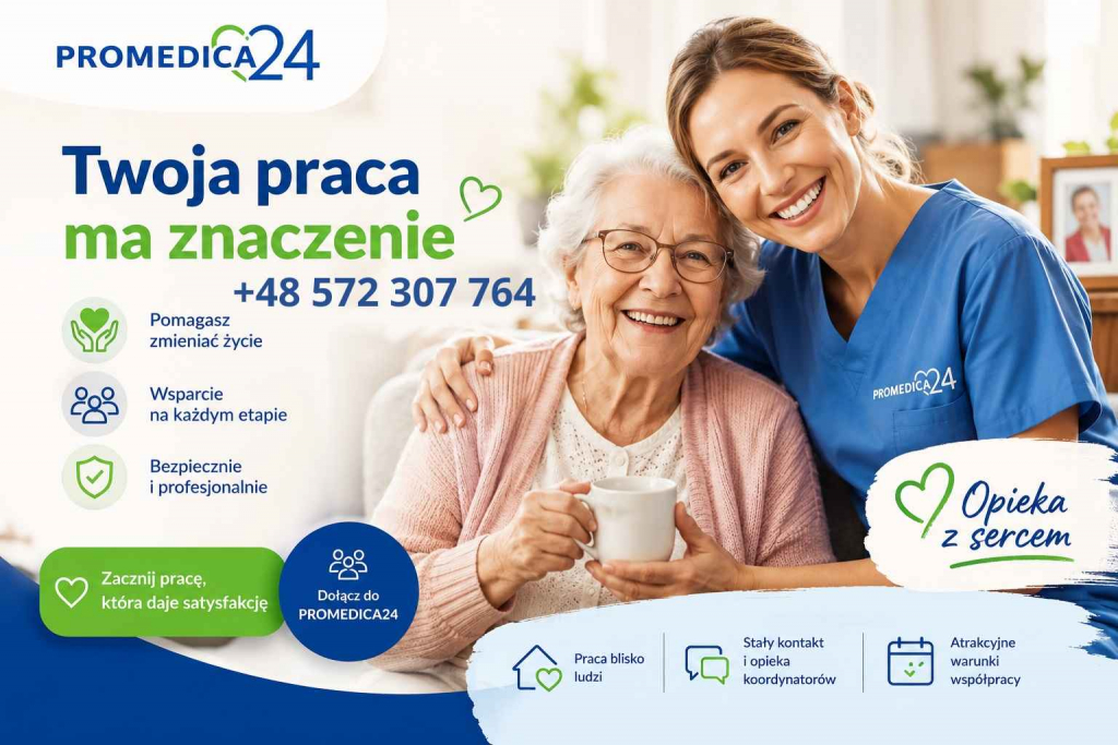 OPIEKA osób starszych, PRACA W NIEMCZECH/POLSCE z zamieszkaniem Zgorzelec - zdjęcie 1