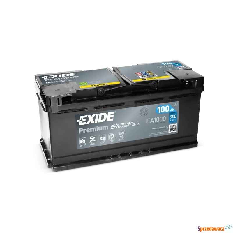 Akumulator 100Ah 900A Exide Premium EA1000 P+ Legnica - zdjęcie 1