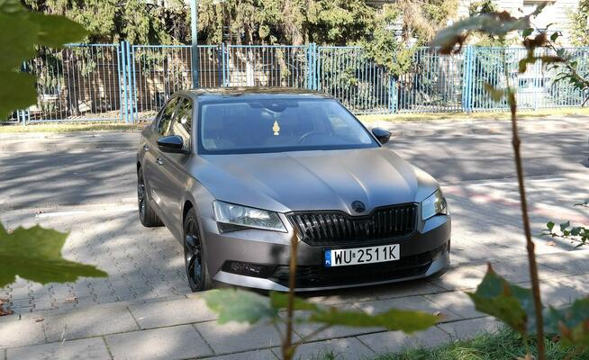 Skoda Superb 2.0 L&amp;K Sleeper! folia mat, jak nowy Łódź - zdjęcie 4
