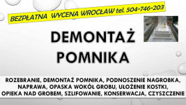 Zakład Kamieniarski. Cmentarz Grabiszyński, tel. 504-746-203, pomnik Psie Pole - zdjęcie 4
