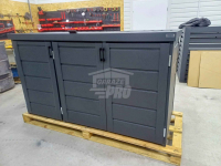 Zabudowa koszy na śmieci wiata obudowa 207x80x120 cm 3x240L GP543 Podgórze - zdjęcie 4