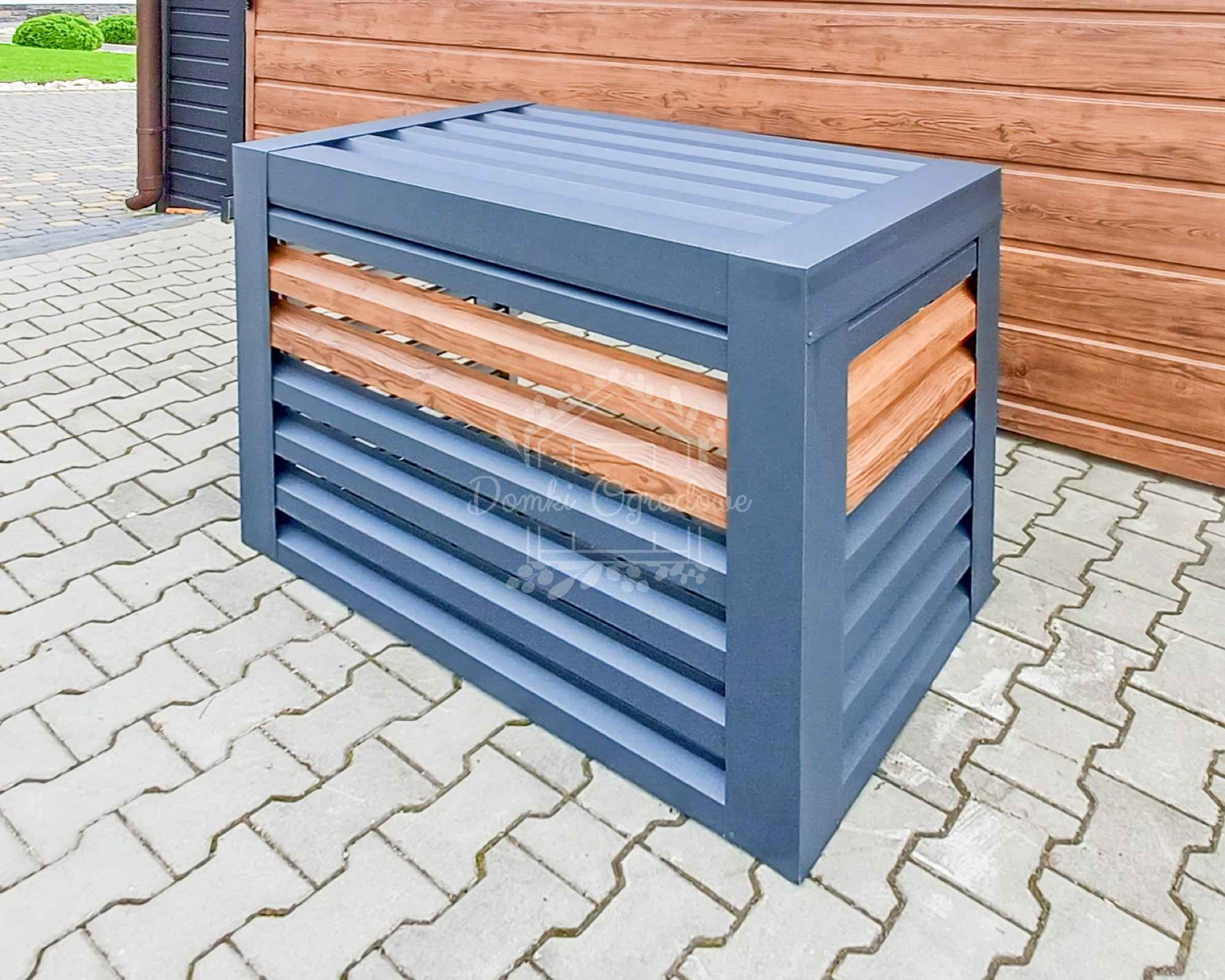 Osłona Klimatyzatora 90x50x70cm Antracyt Zabudowa Klimatyzacji ID851 Tarnów - zdjęcie 5
