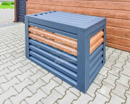 Osłona Klimatyzatora 90x50x70cm Antracyt Zabudowa Klimatyzacji ID851 Tarnów - zdjęcie 5