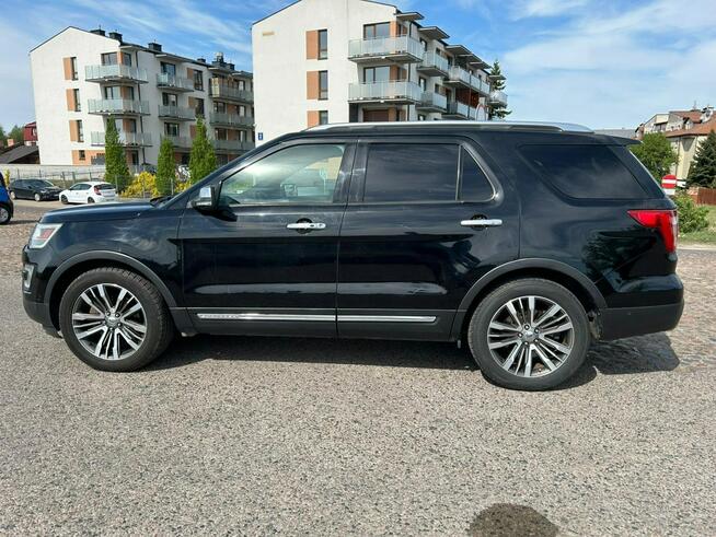 Explorer Platinum 3.5 V6 365KM AWD | 7 os | FULL | Skóra | Panorama Siedlce - zdjęcie 8