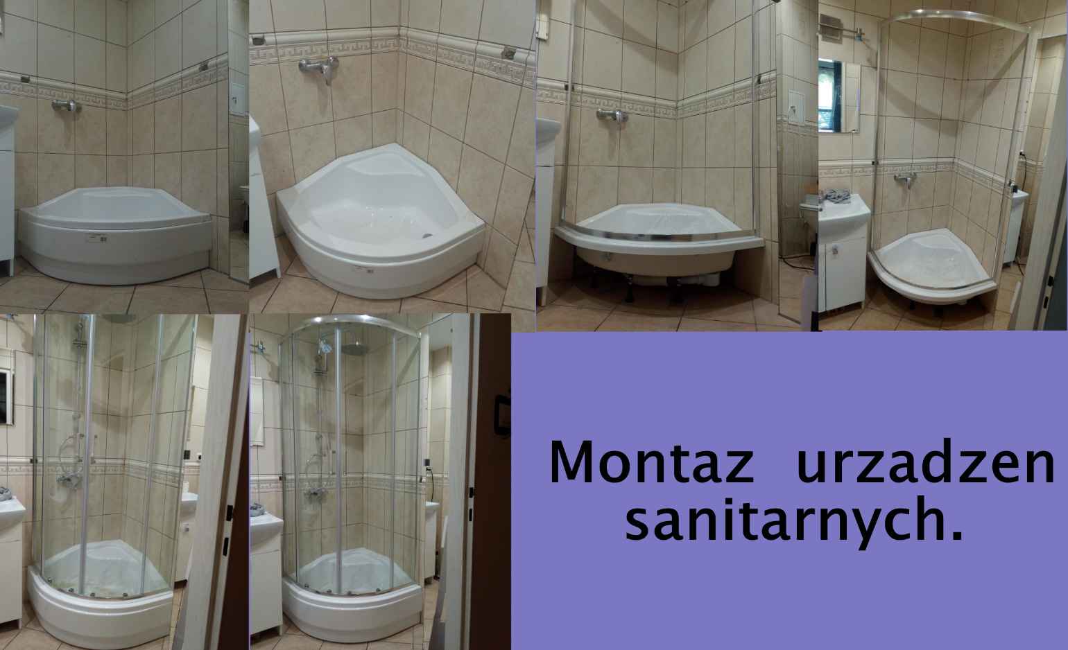 Monter brodzik,kabina prysznicowa. Żoliborz - zdjęcie 9