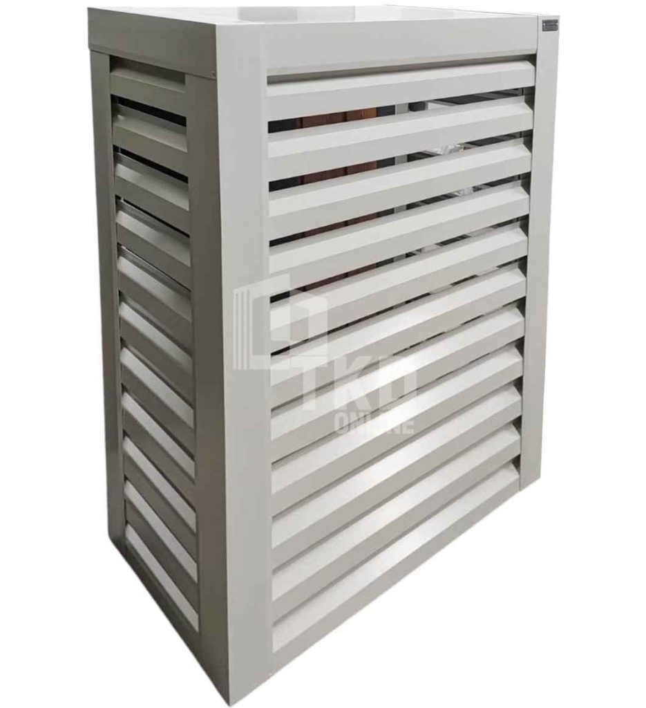 Osłona klimatyzatora – pompy ciepła 100x40x150 cm biały TKD445 Przemyśl - zdjęcie 1