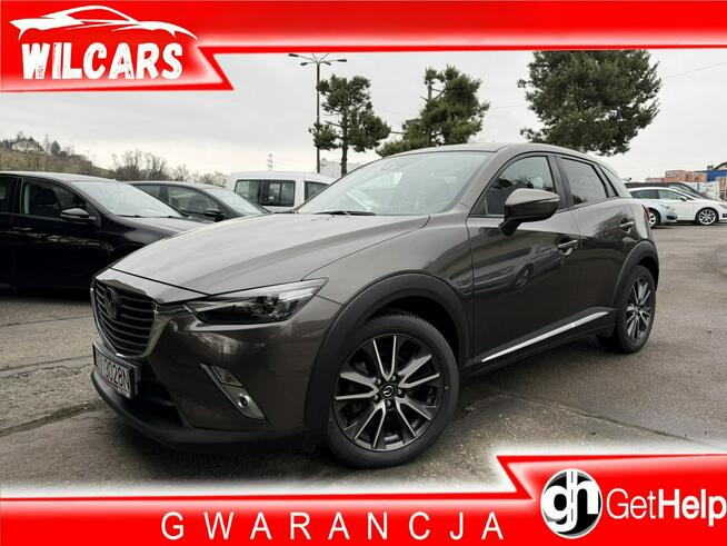 Mazda CX-3 Klimatronic, Podgrz. fotele, Nawigacja, Hak, Head-Up, Skóra Cieszyn - zdjęcie 2