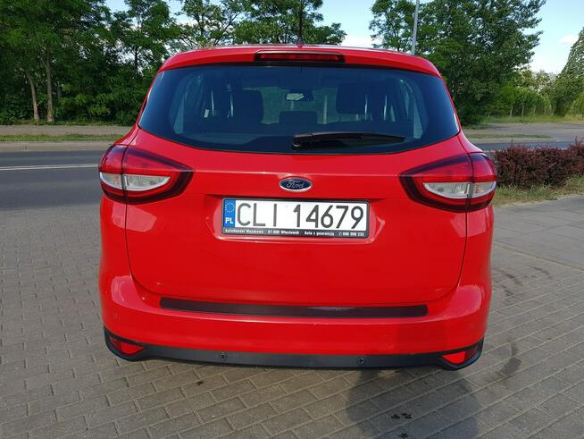 Ford C-Max 1,5 Turbo Benzyna Klimatronik Zarejestrowany Gwarancja Włocławek - zdjęcie 6