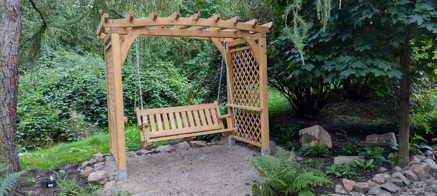 Pergola z huśtawką Tokarnia - zdjęcie 4