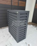 Osłona pompy ciepła 90x40x140 cm antracyt GP321 Tczew - zdjęcie 2
