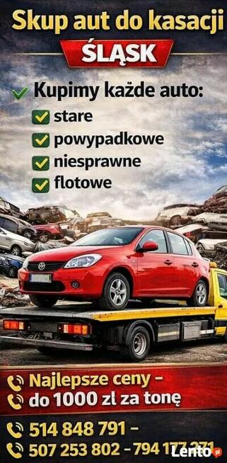 Złomowanie i skup aut – Katowice i okolice Katowice - zdjęcie 3