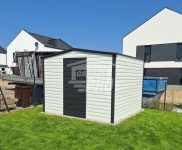 Schowek - Domek ogrodowy - 3x3m - drzwi - dach GP658 Nowy Tomyśl - zdjęcie 3