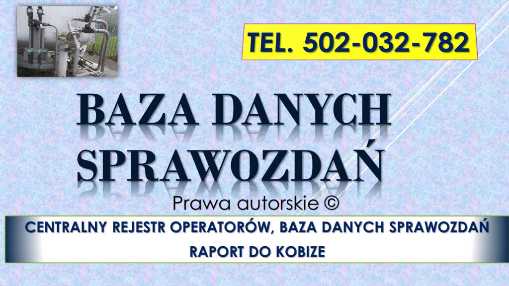 Baza Danych Sprawozdań, cena tel. 504-746-203. Obsługa firmy, fgazy Psie Pole - zdjęcie 4