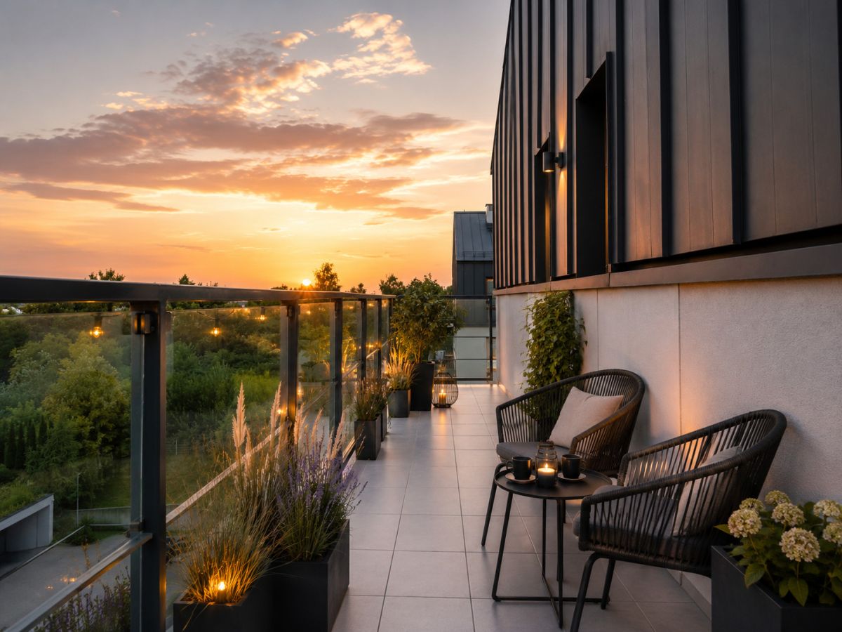 Kameralne i wyjątkowe miejsce | Duży balkon Gdańsk - zdjęcie 4