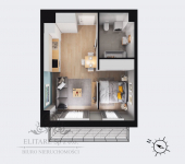 Mieszkanie 32,25m2 możliwość wydzielnia sypialni/duża loggia/Wrocław Wrocław - zdjęcie 9