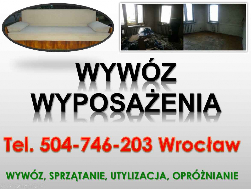 Kto wywozi stare meble, Wrocław, tel.  wywieźć, usuwanie, wyniesienie Psie Pole - zdjęcie 2