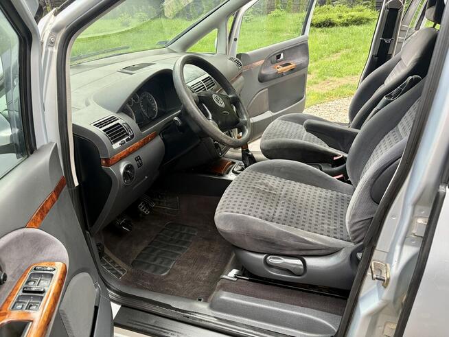 VW SHARAN 1.9 TDI - 7 osobowy - ORYGINAŁ Lakier - 6 biegów Legionowo - zdjęcie 9