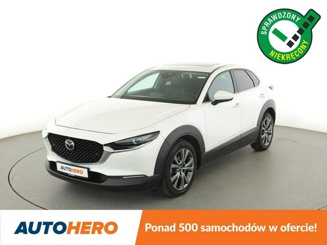 Mazda CX-30 4x4 automat mHEV skóra navi klima auto full LED kamery Warszawa - zdjęcie 1