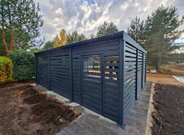 CarPort PREMIUM wiata samochodowa 6x6 dodatkowa zabudowa ID1062 Jelenia Góra - zdjęcie 7