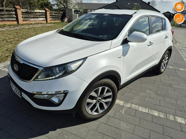 Kia Sportage 1.6 benzyna kamera Biała Perła Drelów - zdjęcie 1