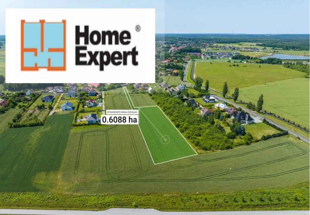 Działka Inwestycyjna (6088 m2) Okolice Lubina MEDIA (Obora) Obora - zdjęcie 7
