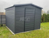 Domek Ogrodowy 3x3 Drzwi Dach dwuspadowy Blachodachówka Antracyt GP237 Jastrzębie-Zdrój - zdjęcie 2